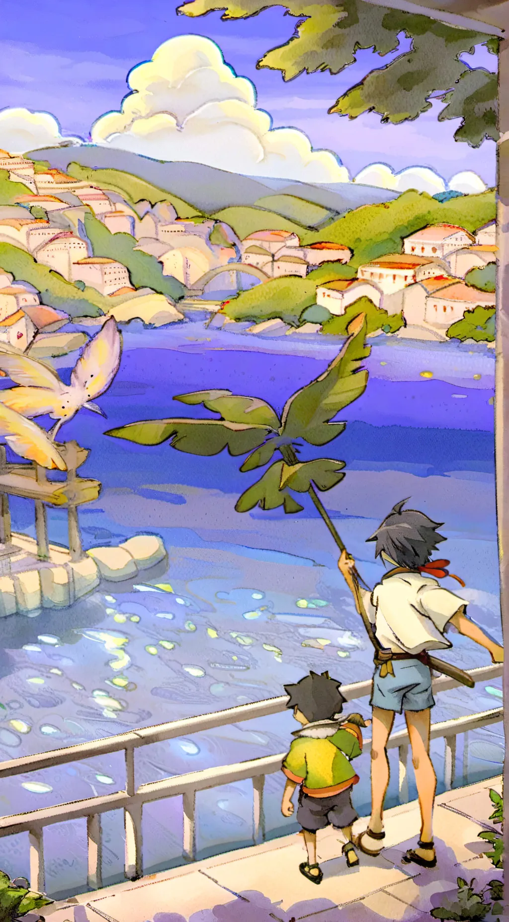 ai character: tomioka x shinobu background