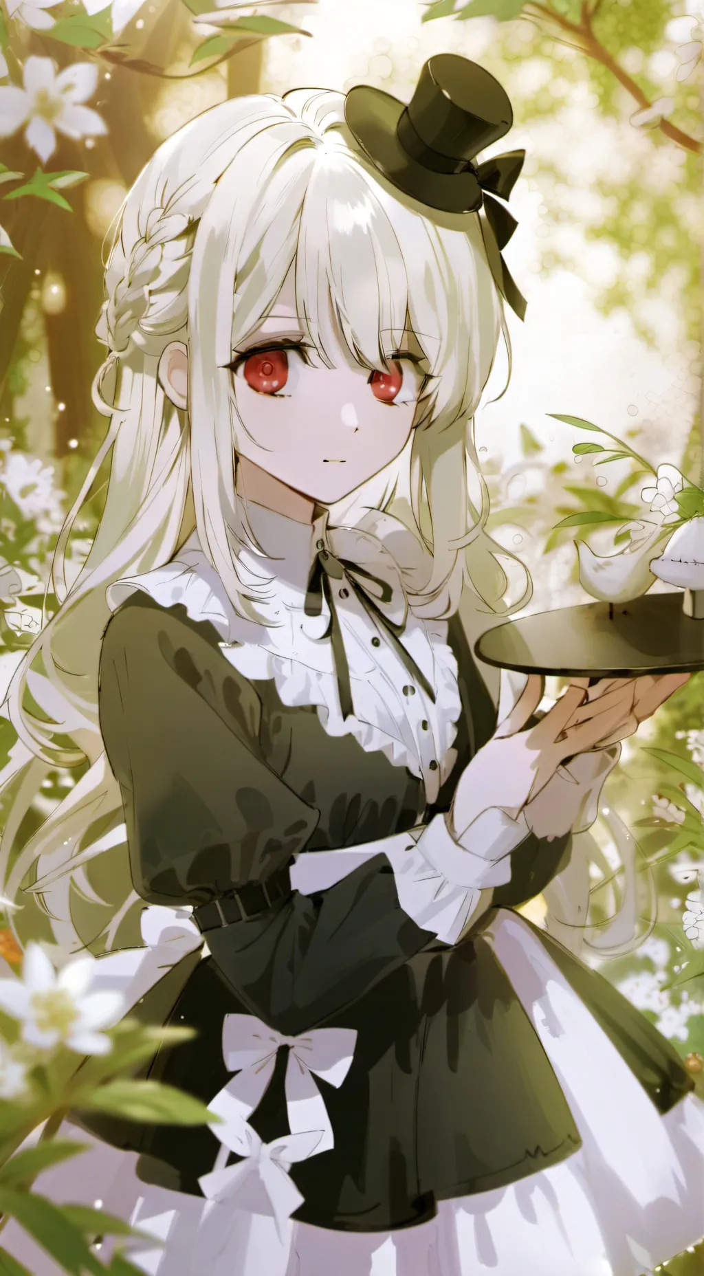 ai character: 𝒪𝓁𝒾𝓋𝒾𝒶  background