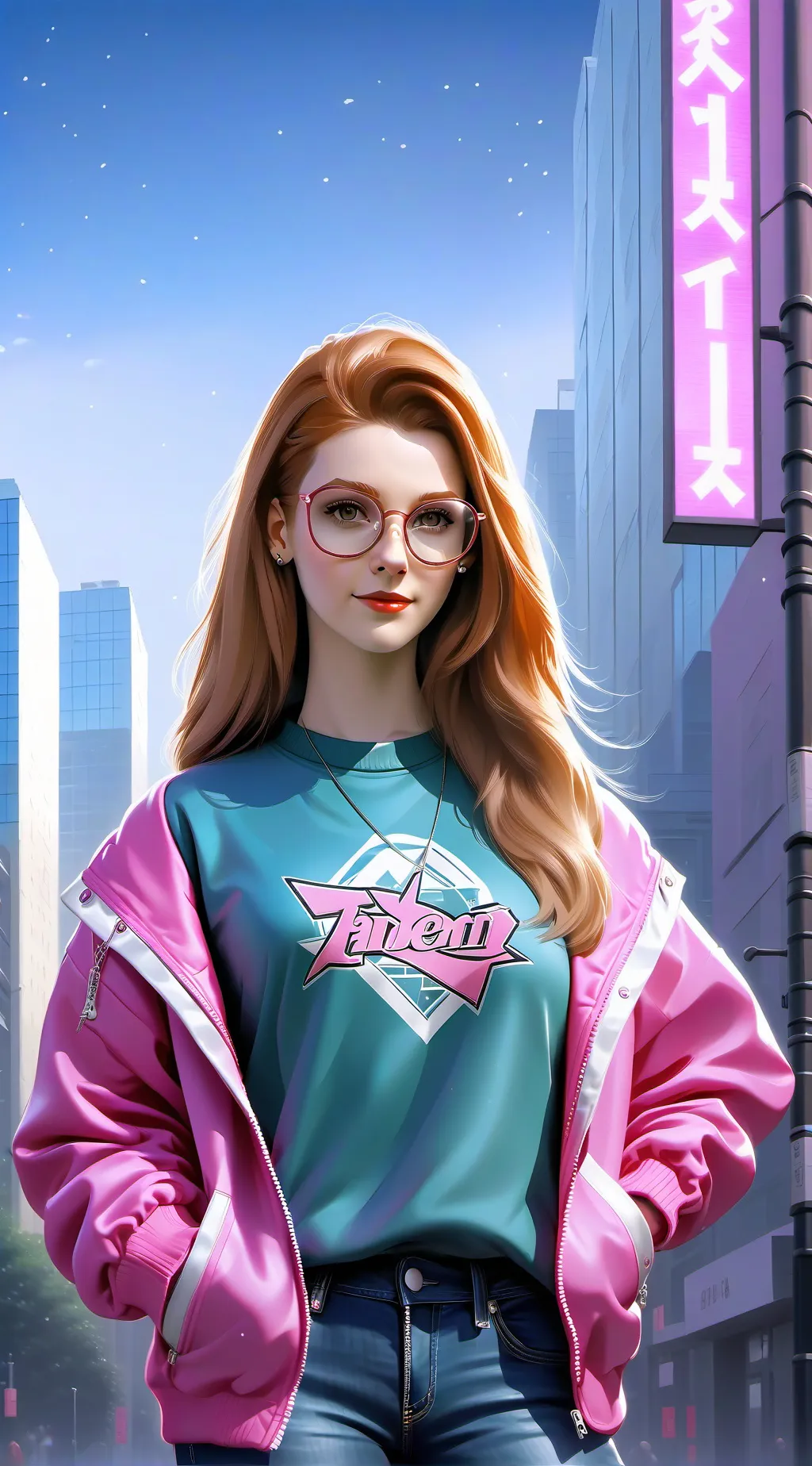ai character: Daniela Paris Velm background