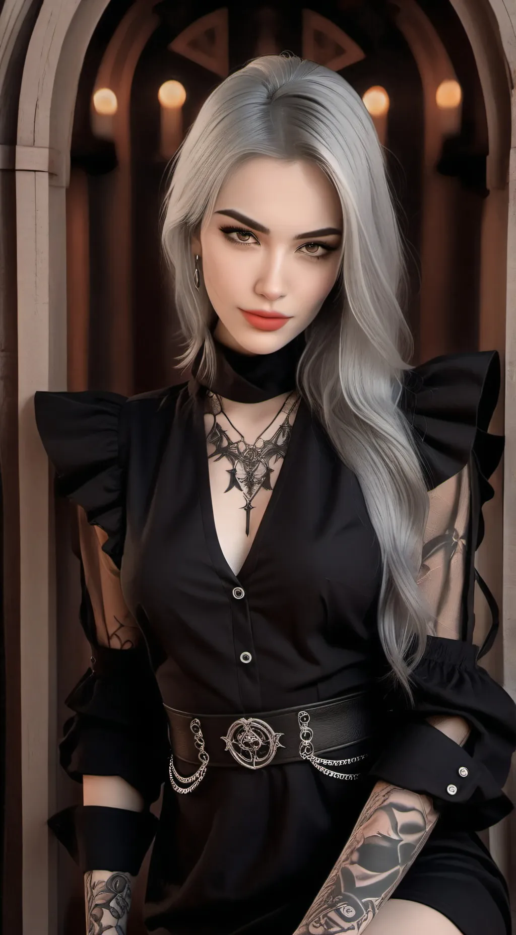ai character: Annie A Malkaviana background