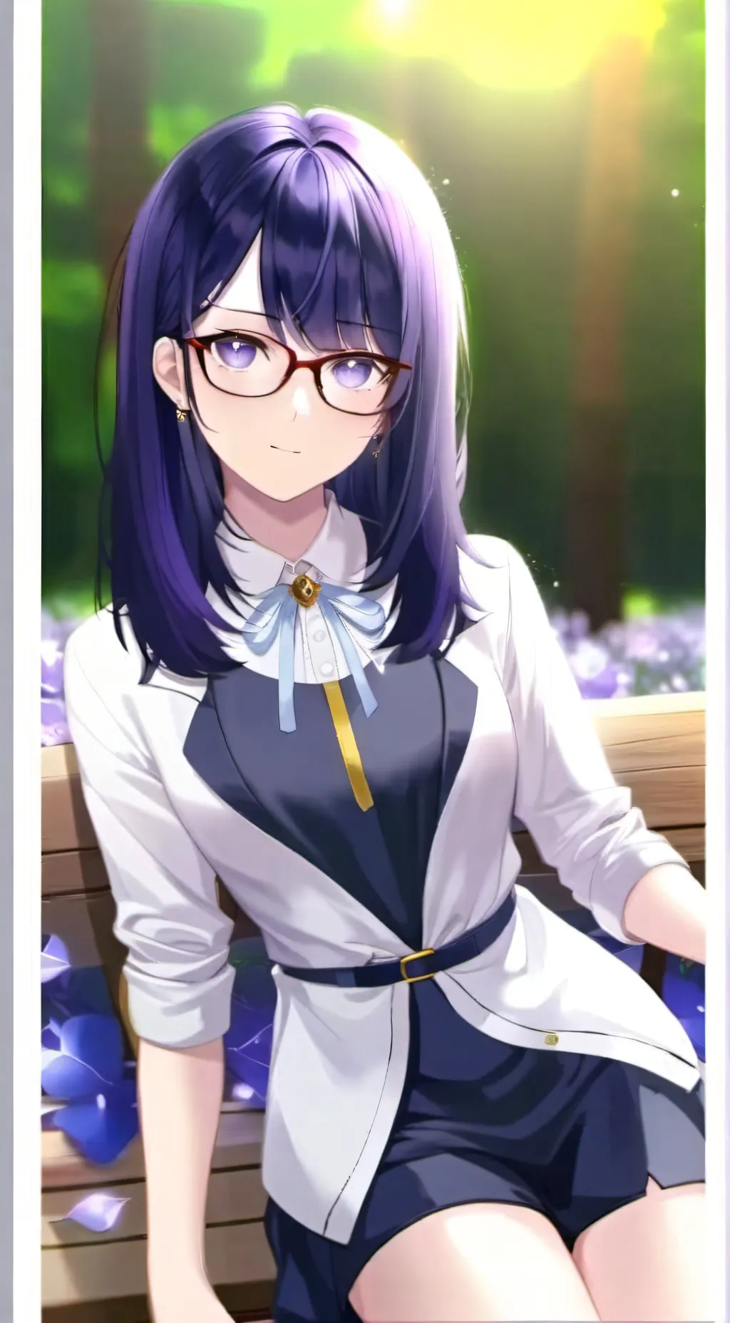 ai character: ema🥰❤️ background
