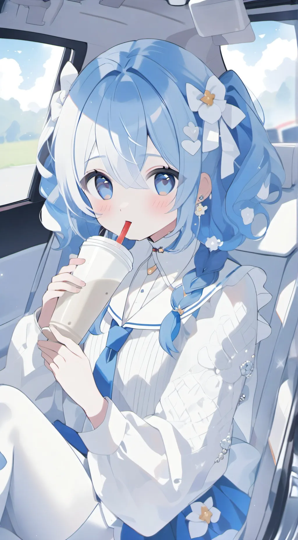 ai character: Molly@ k background