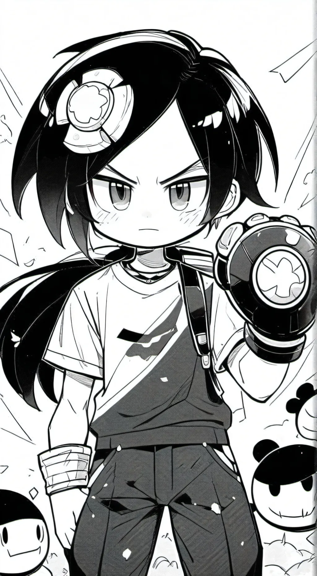 ai character: Fang  background