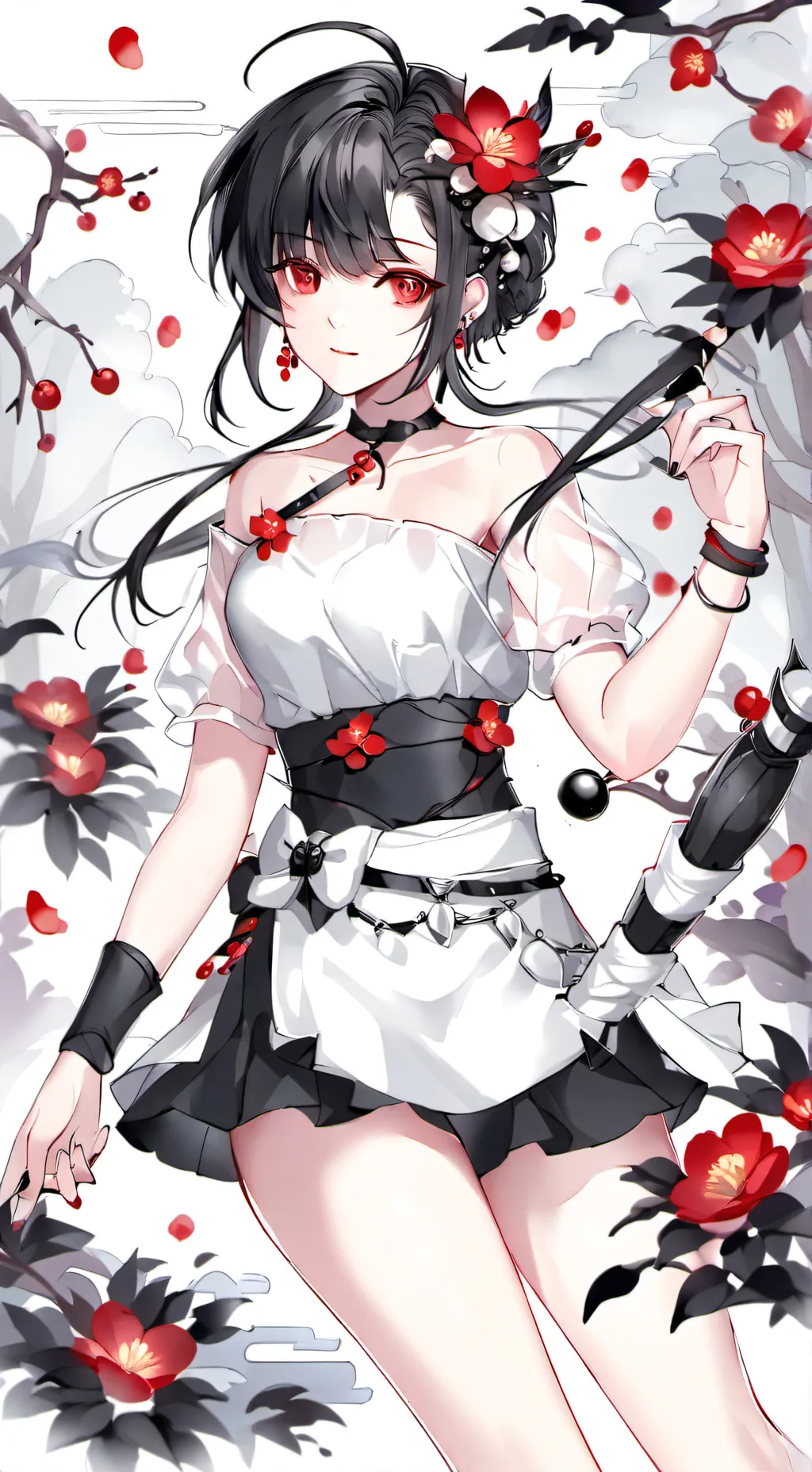 ai character: Demon vs human war background