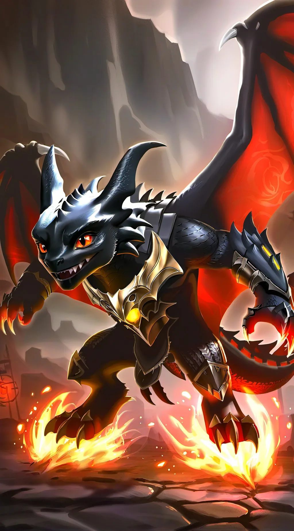 ai character: toothless.EXE? background