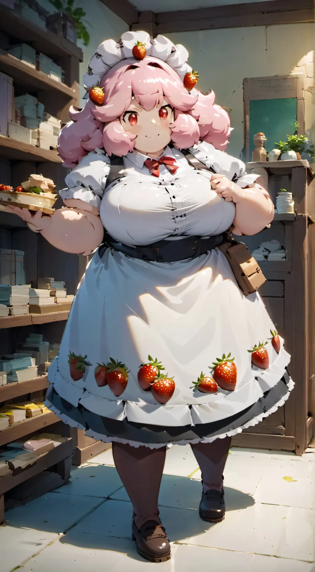 ai character: Gwendoline Smalls background