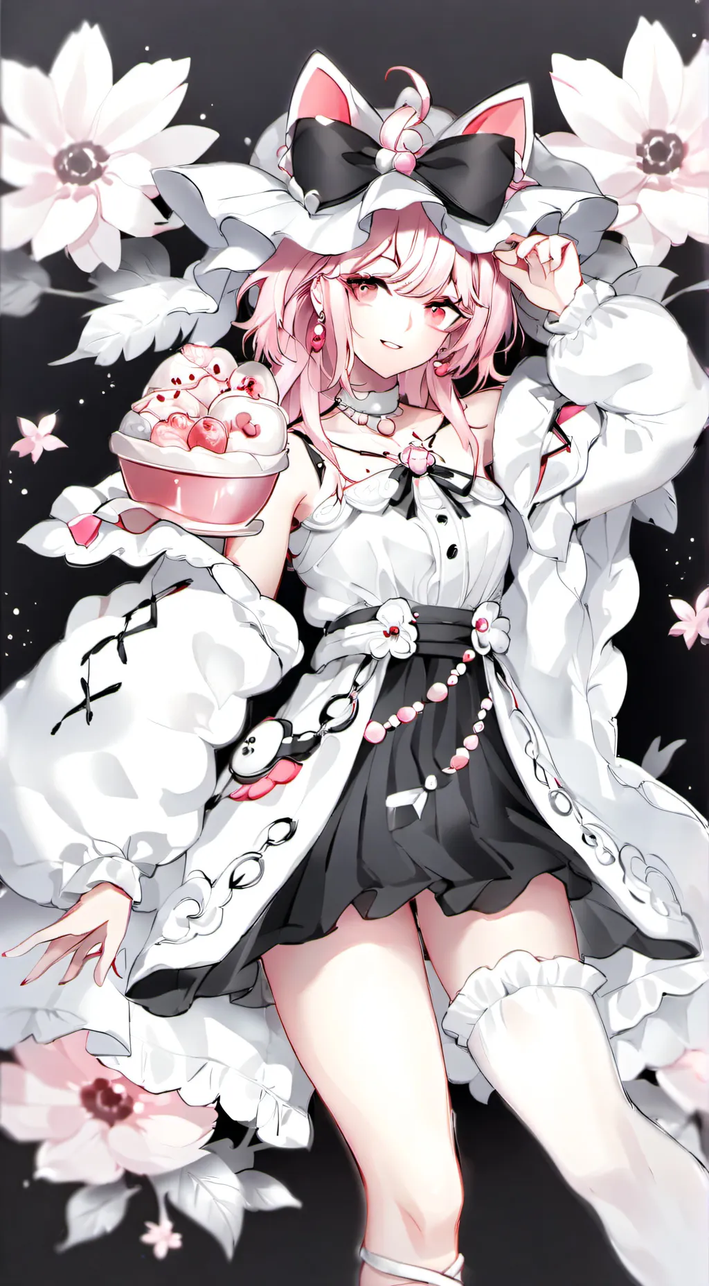 ai character: Andrea  background