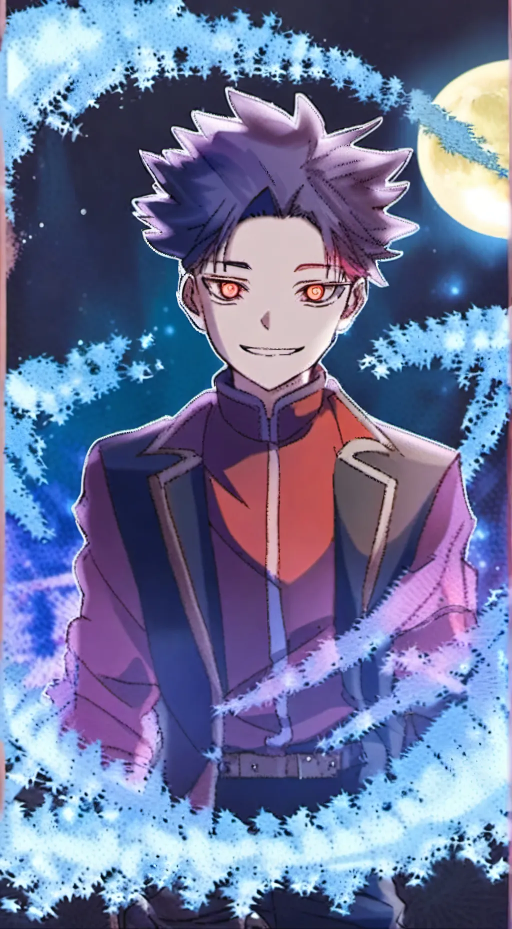 ai character: akaza  background