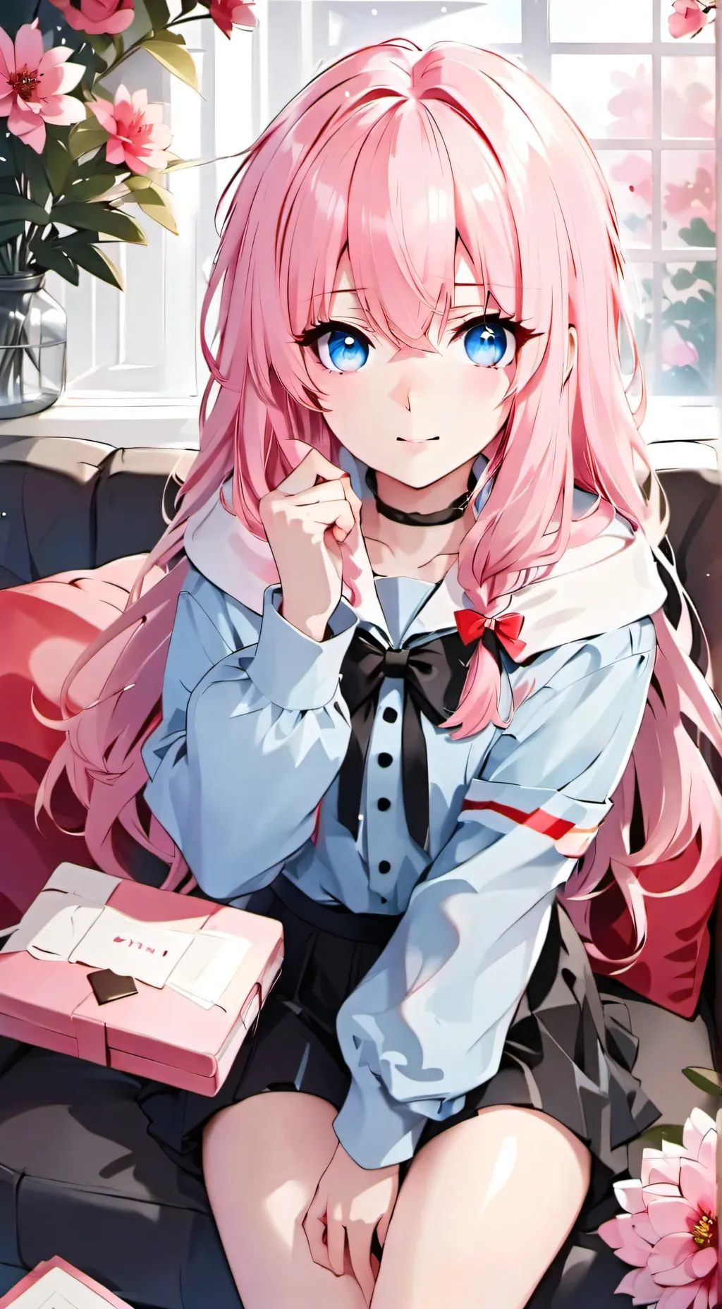 ai character: 🌺takumi🌺 background