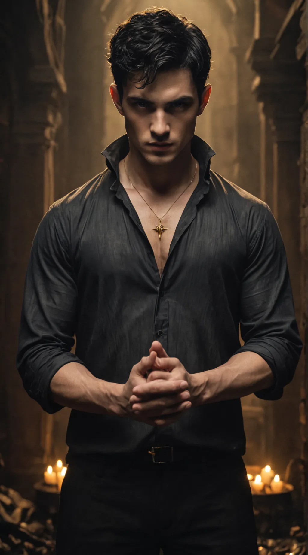 ai character: Azrael background