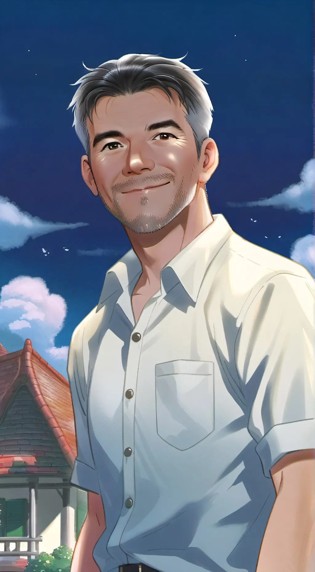 ai character: Simon background