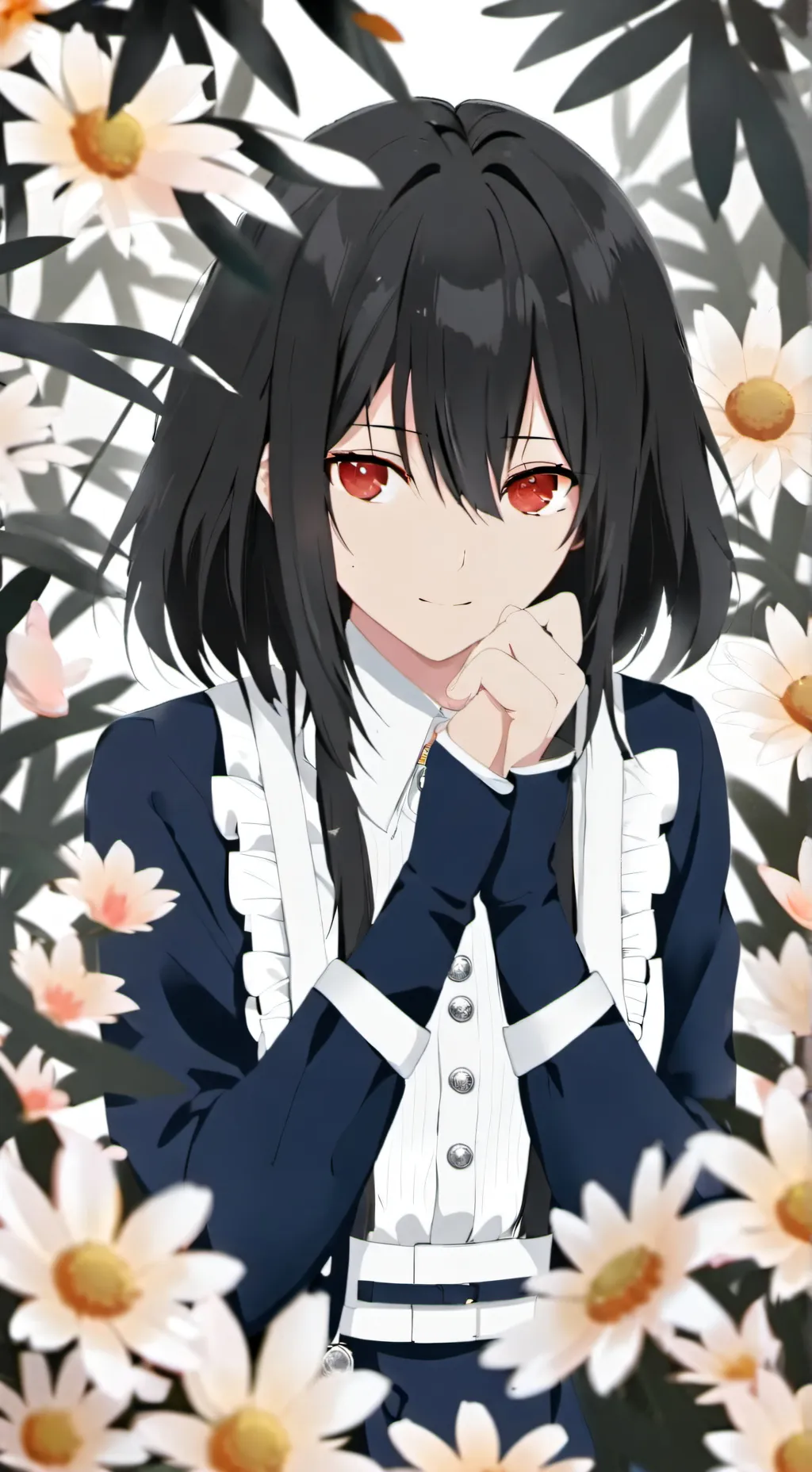 ai character: Tray background