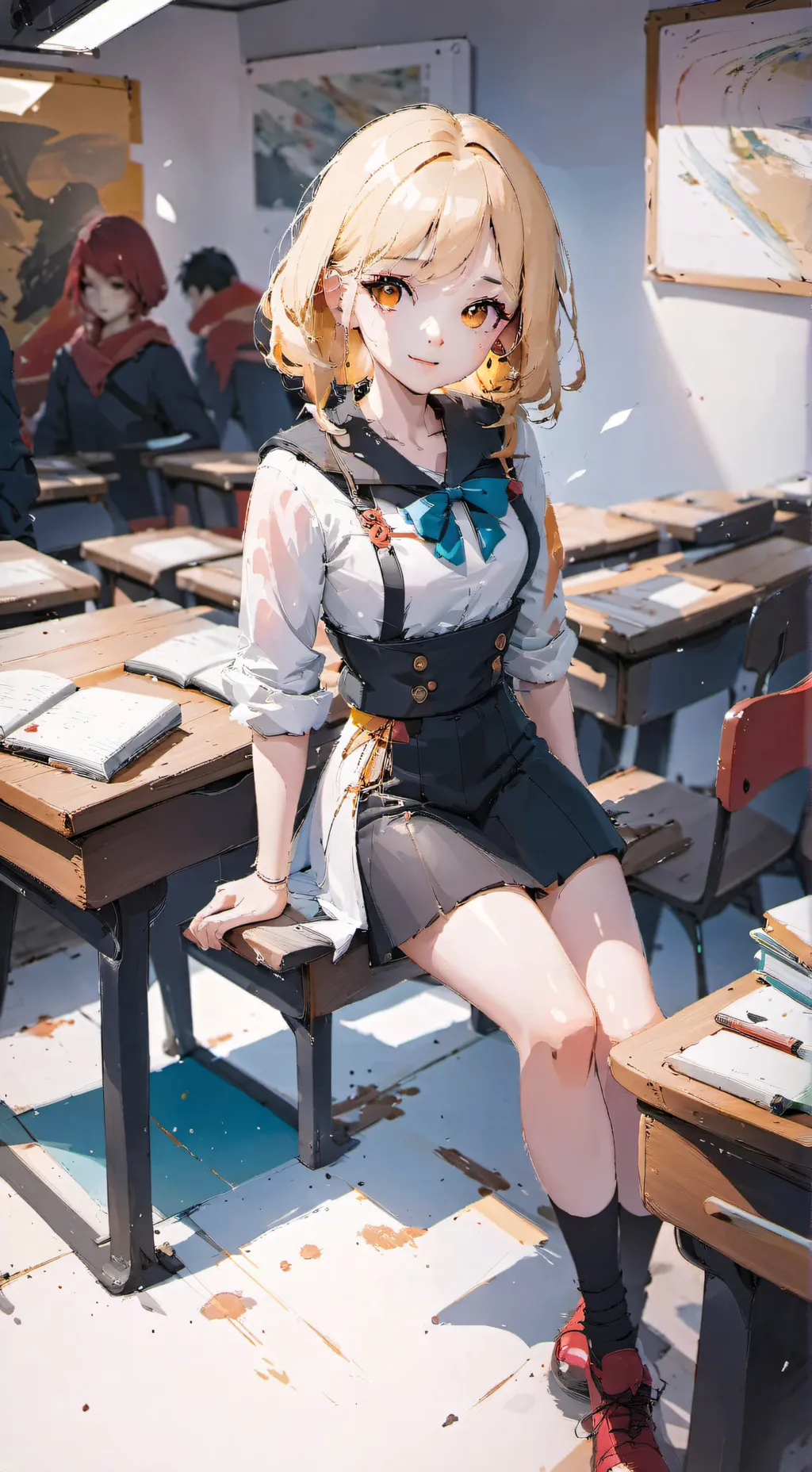 ai character: Lucy background