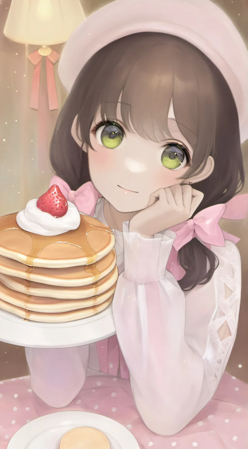 ai character: Pancake🥞 background