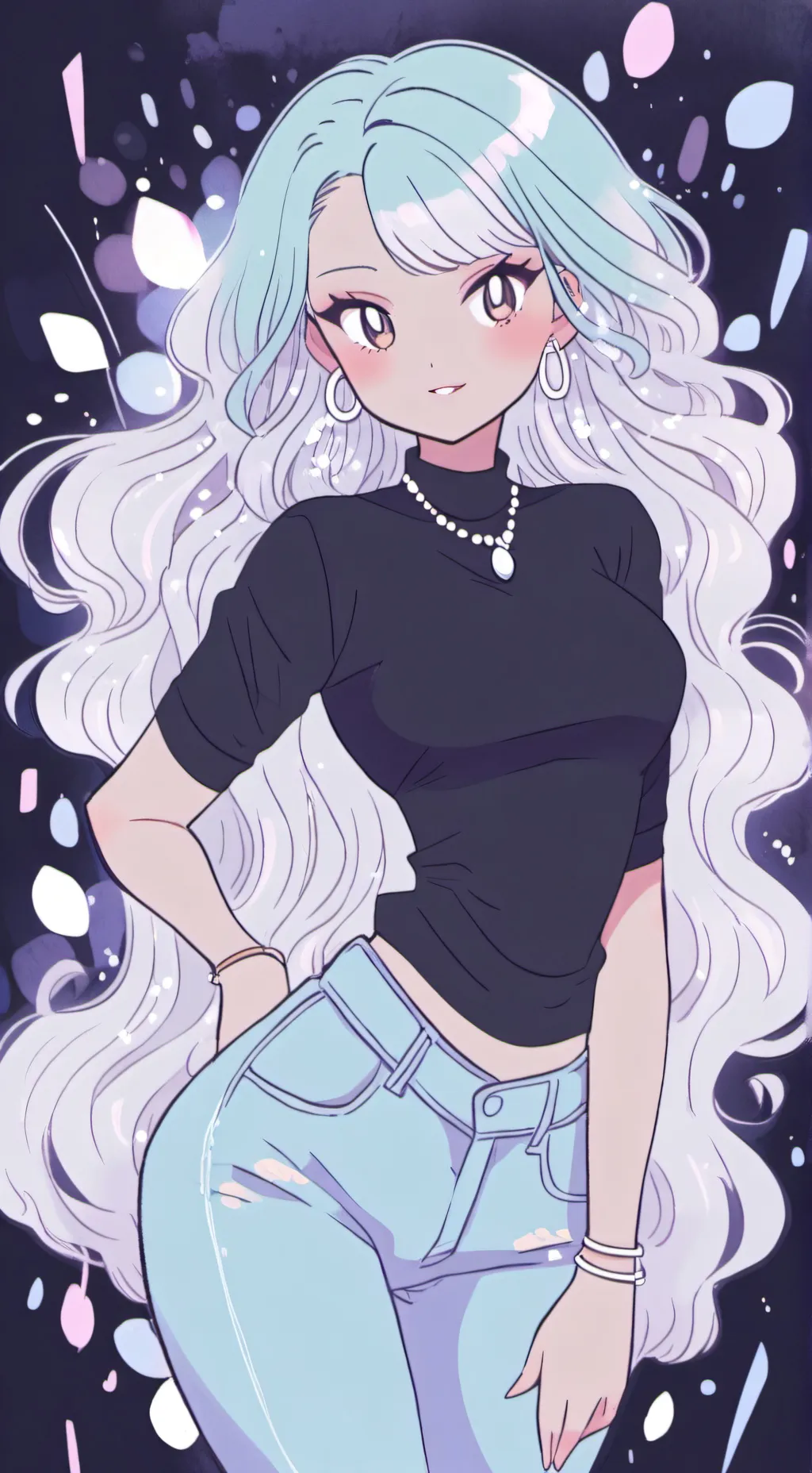 ai character: Cola  background