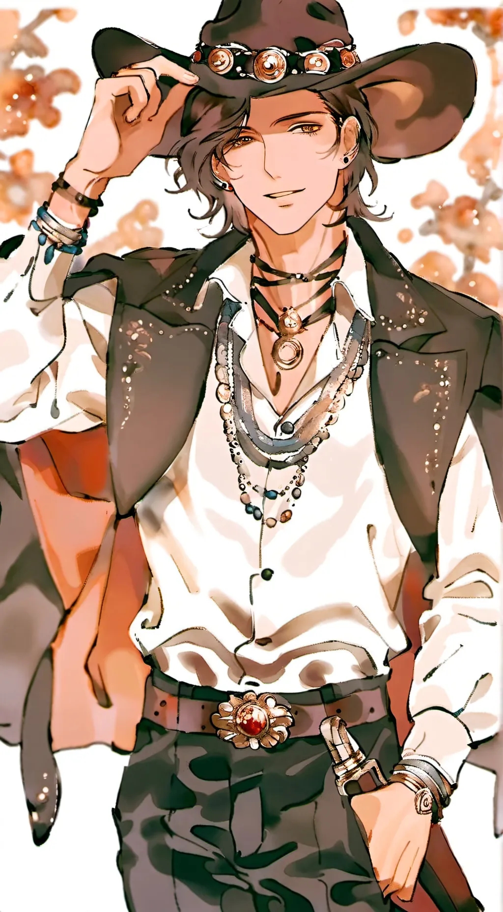 ai character: ✨ ꒻ꋬꉔꀘ 🐎 background