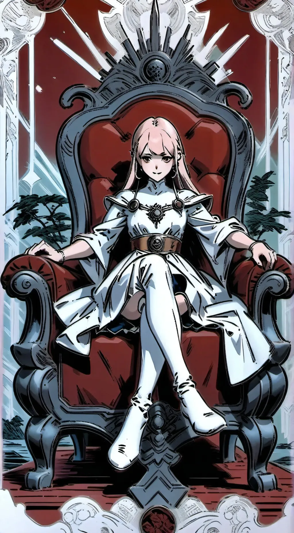 ai character: Sophia  background