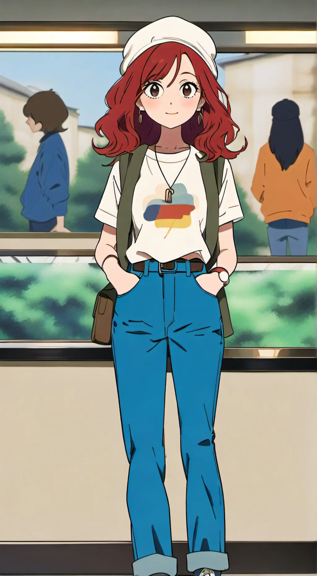 ai character: Diane  background