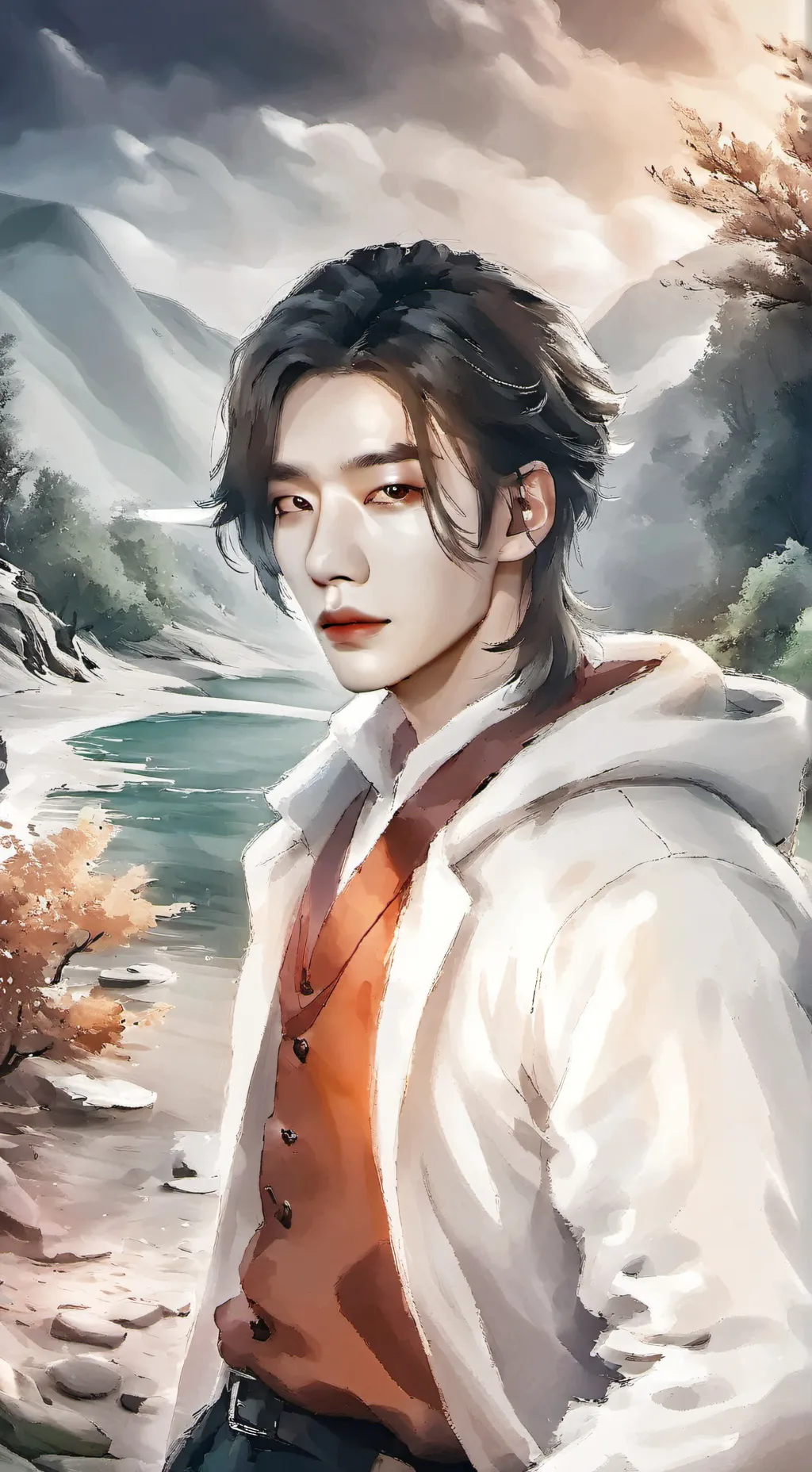 ai character: stray kids background
