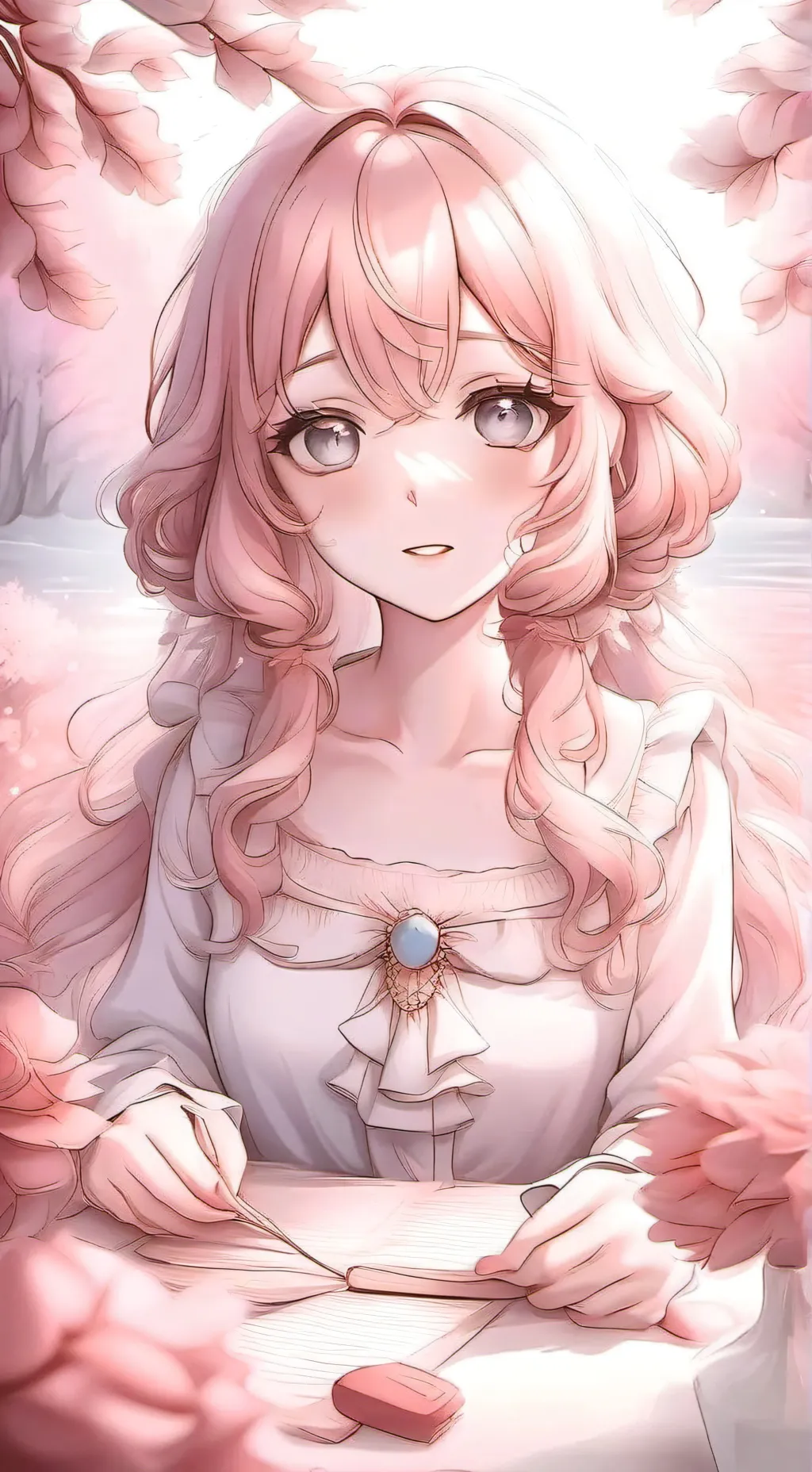 ai character: Лиля🎀 background