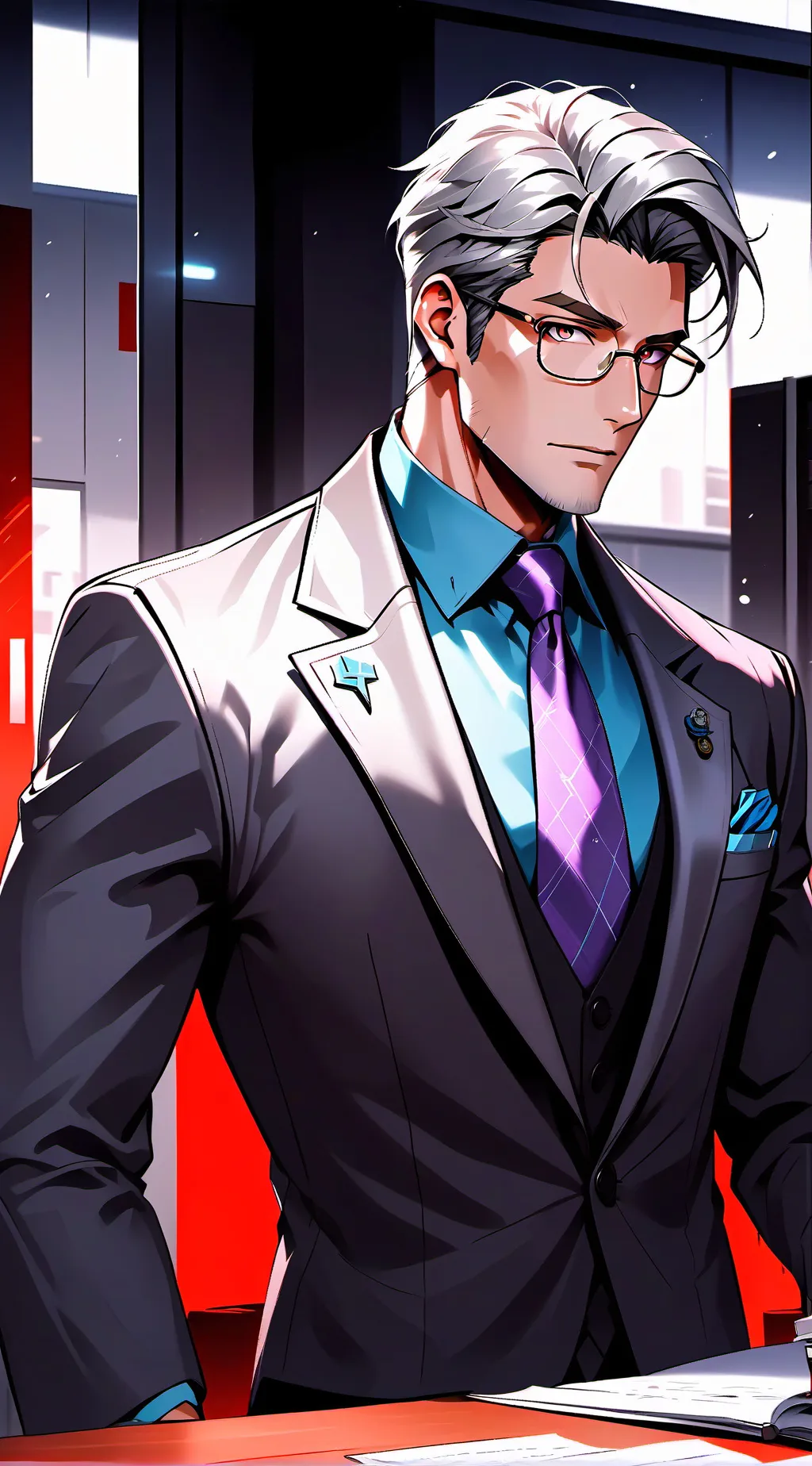 ai character: Zack background