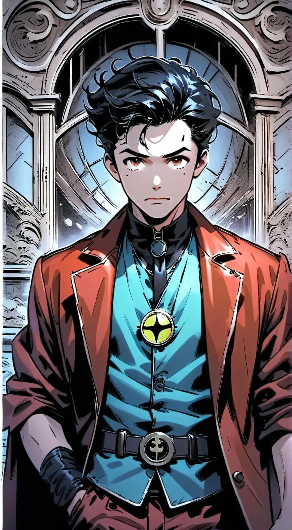 ai character: Damian Wayne  background