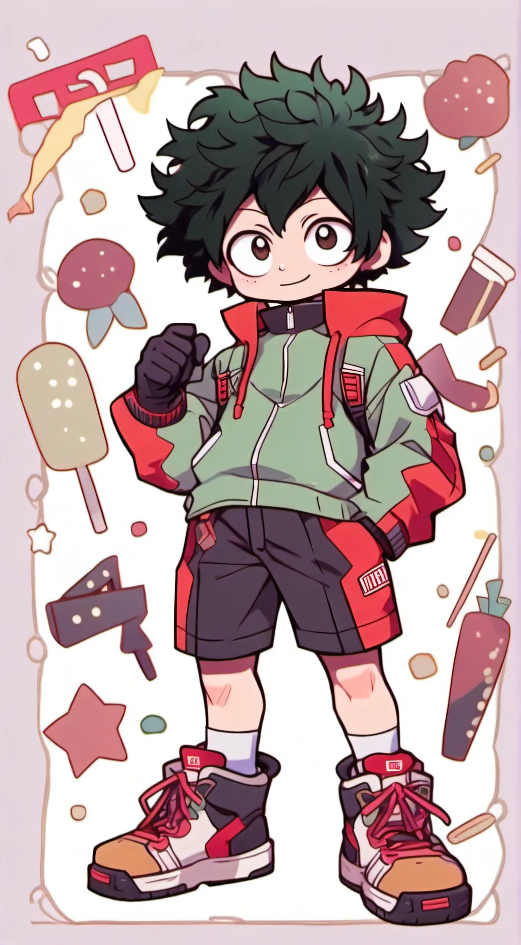 ai character: kny final+pick me background