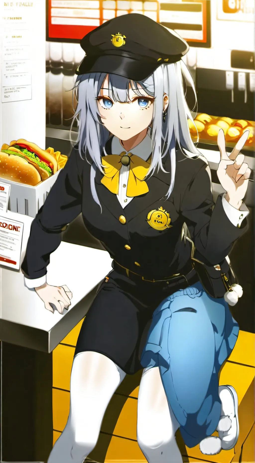 ai character: Riley  background