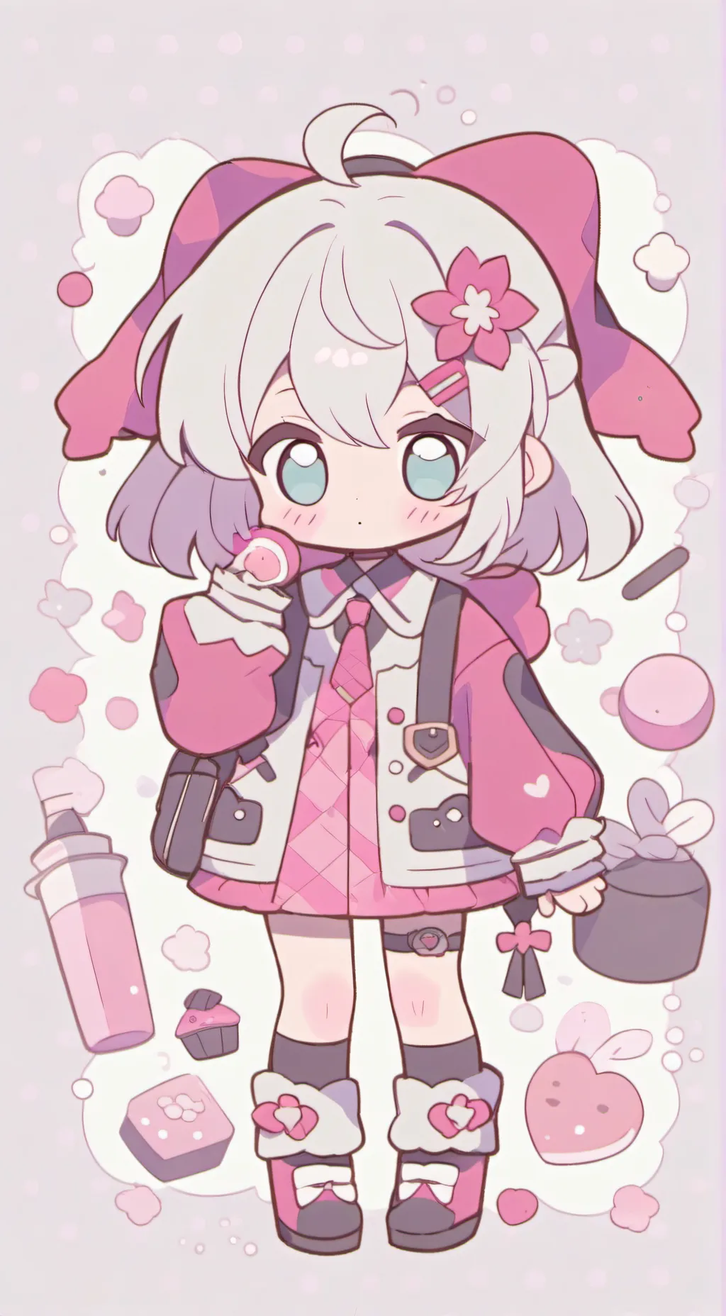 ai character: hija  background