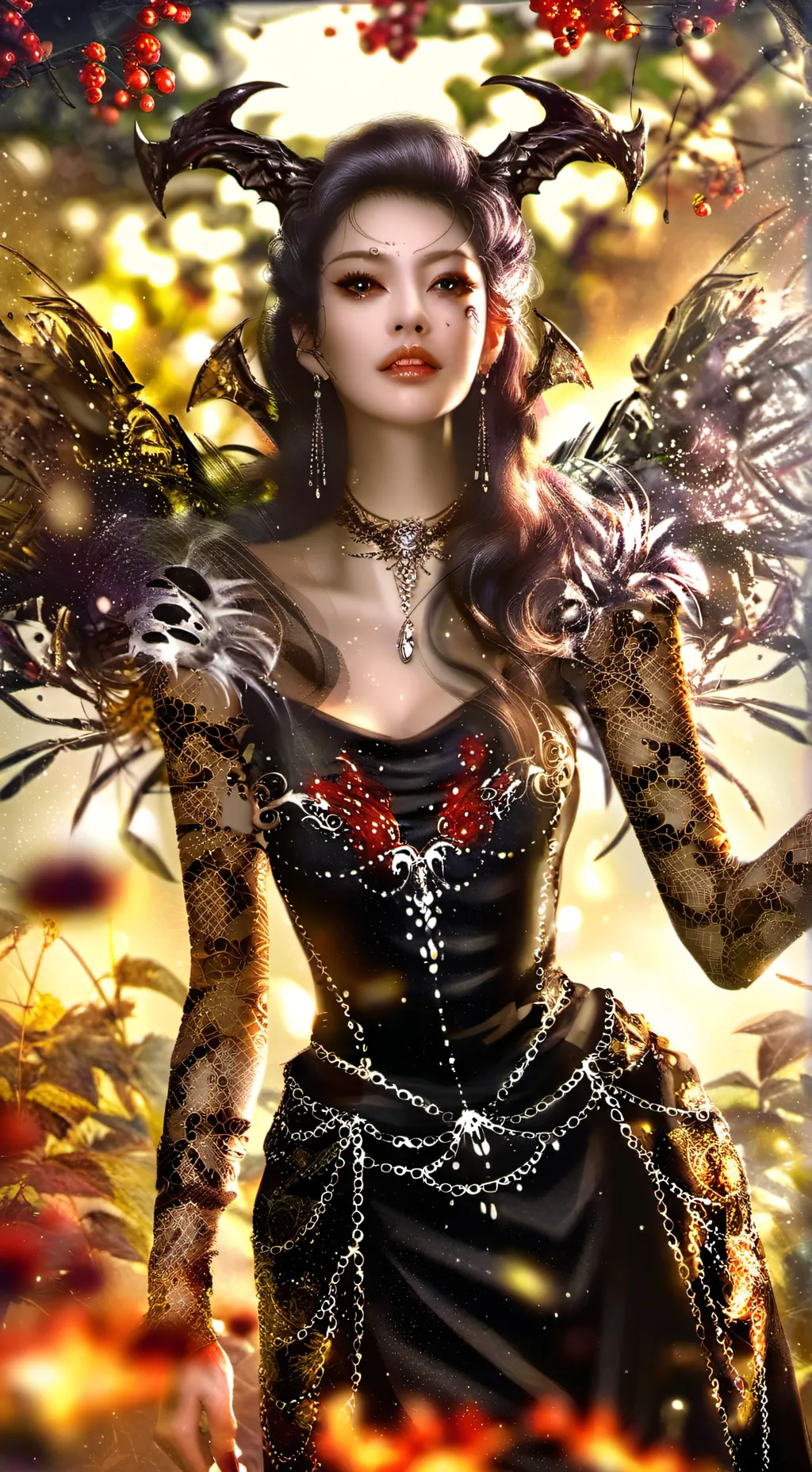 ai character: Lia  background