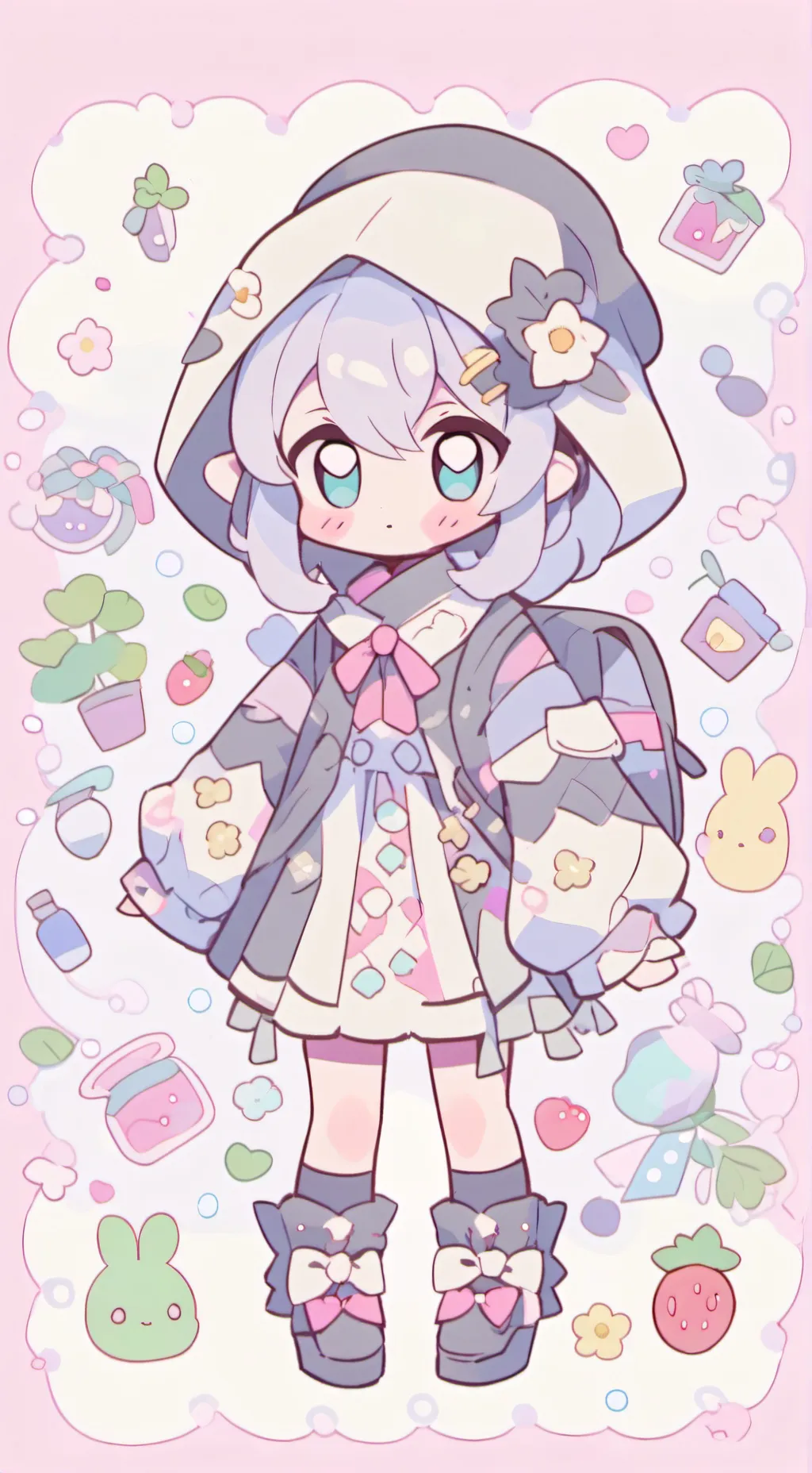 ai character: guatemala y kny background