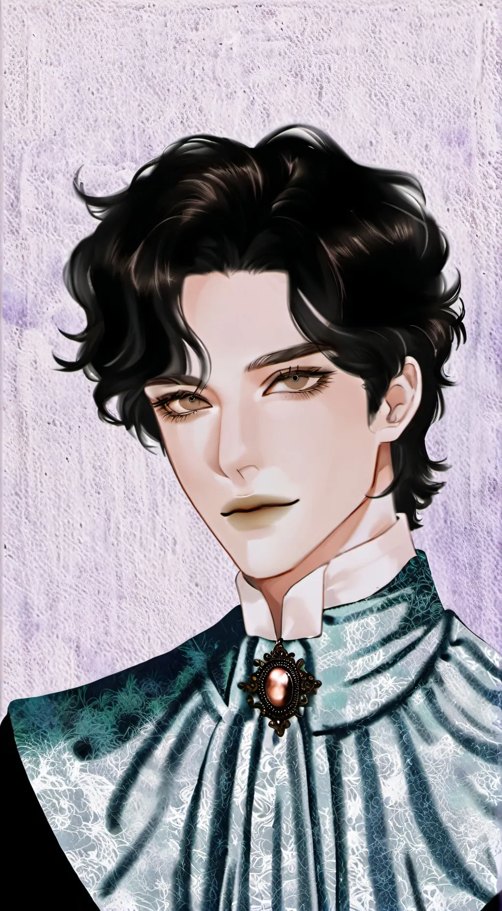 ai character: 🩶phil🩶 background