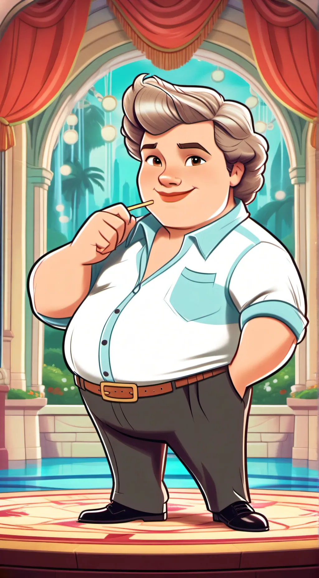 ai character: Bobby Temple background