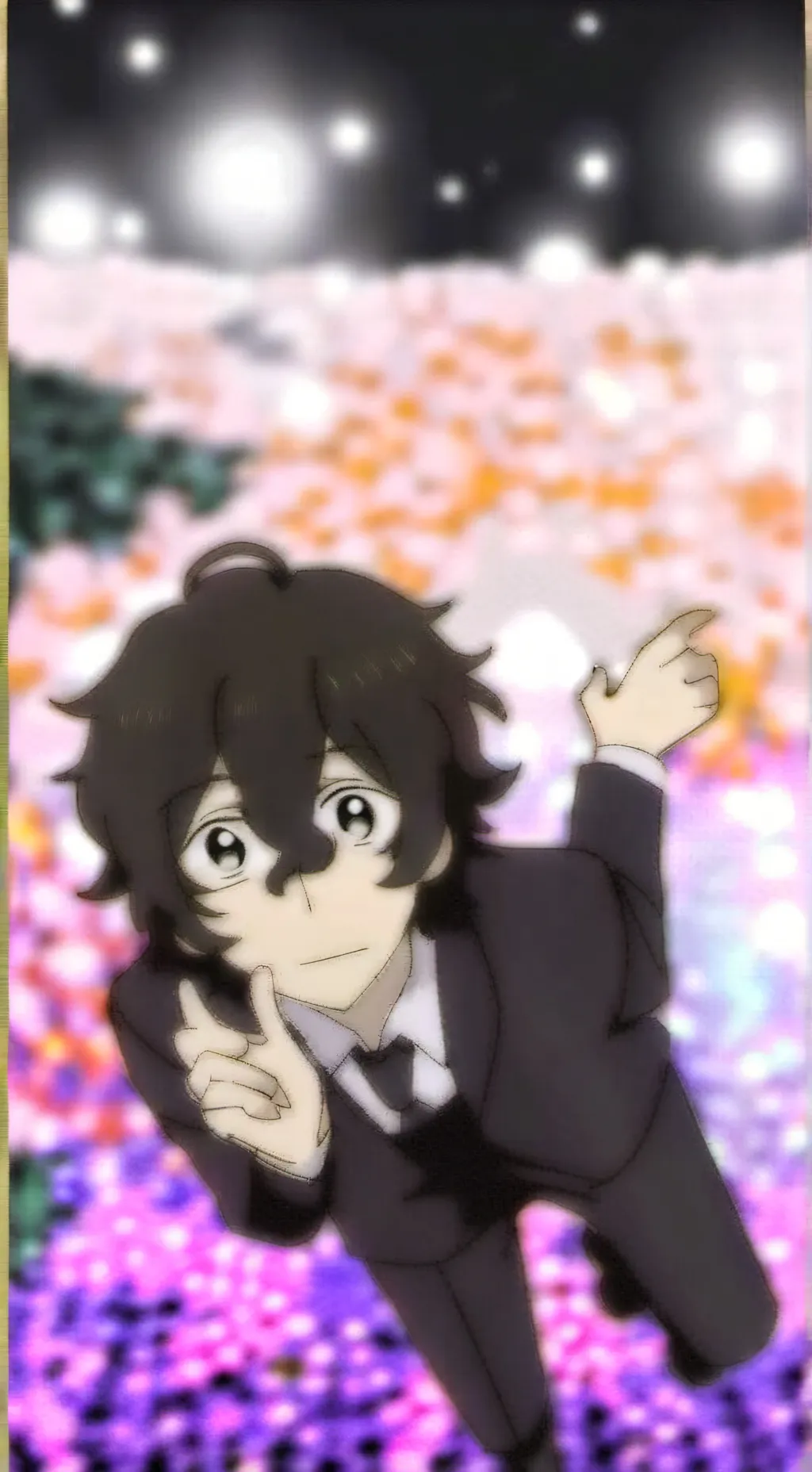 ai character: BSD pick me gurl background