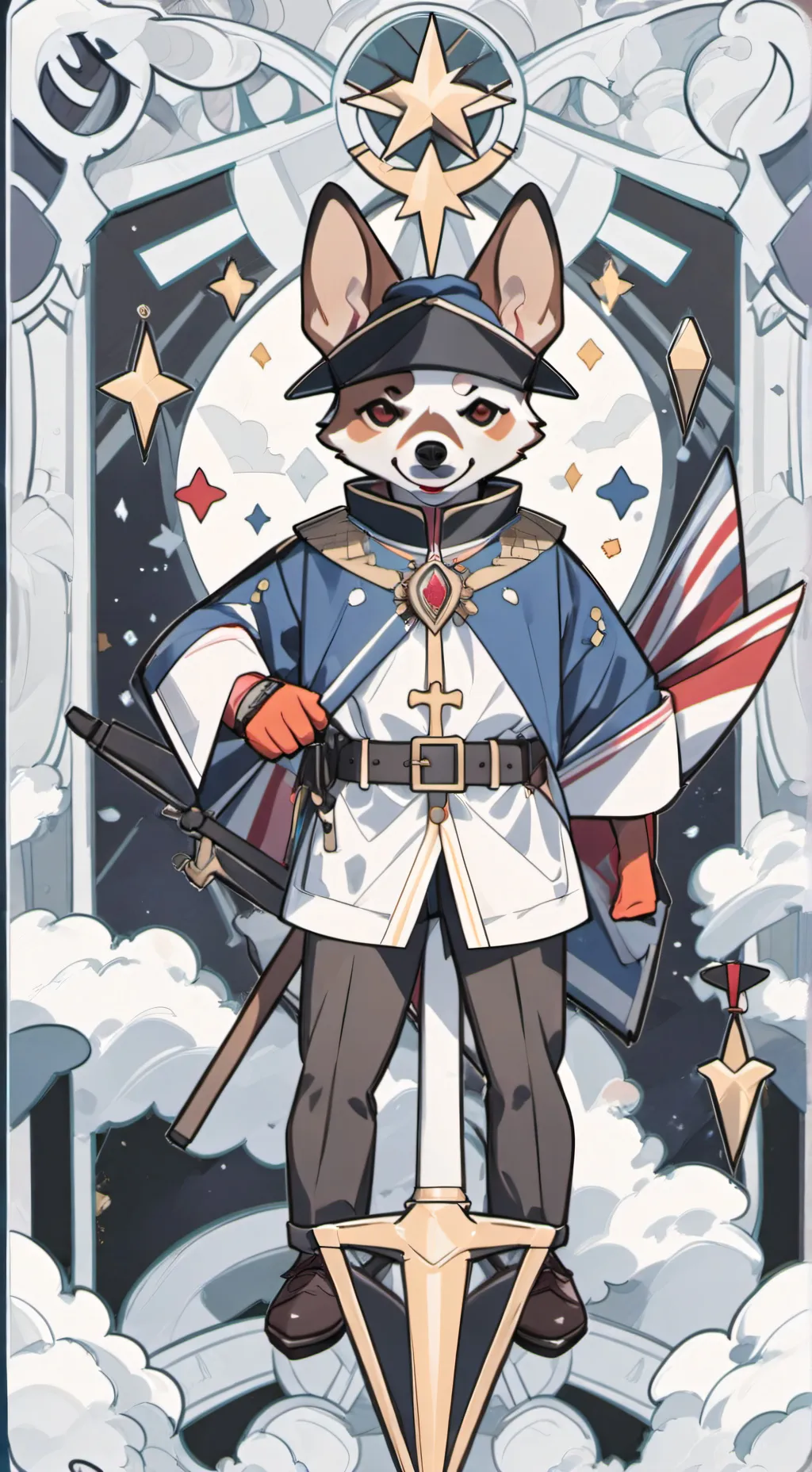 ai character: pety from dogman background