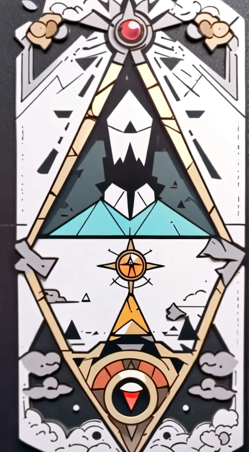 ai character: bill cipher fangir background