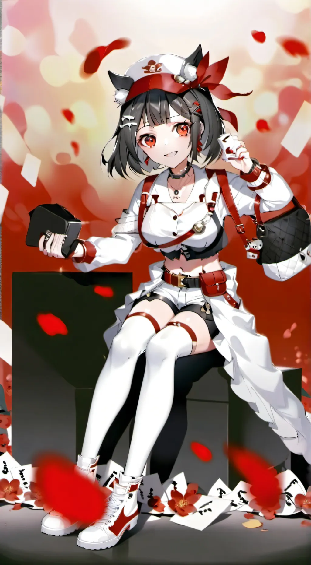 ai character: katsuni studuri background