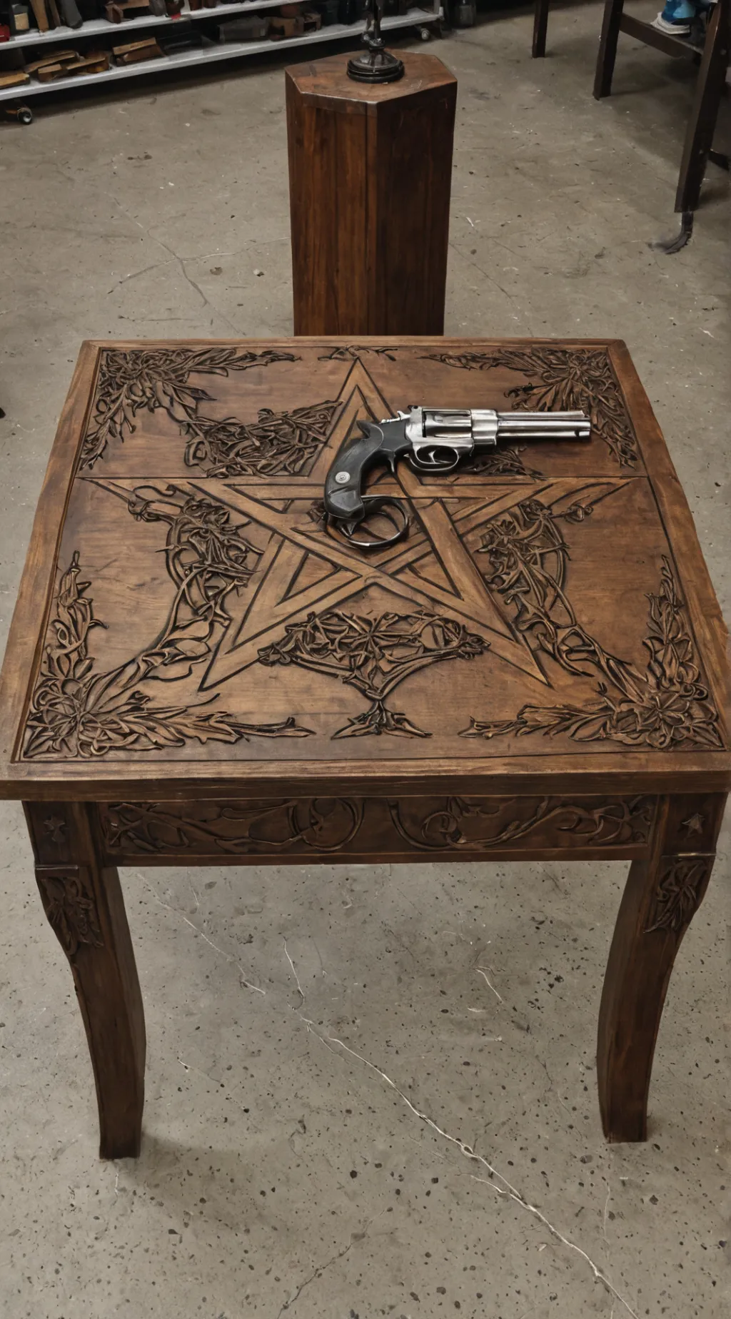 ai character: Winchester child  background