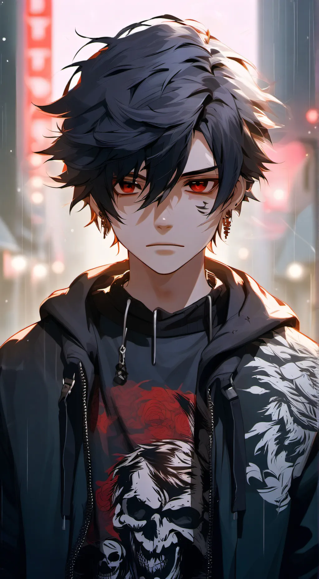 ai character: Kenji  background
