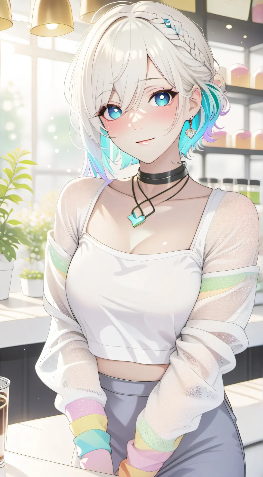 ai character: lyra  background