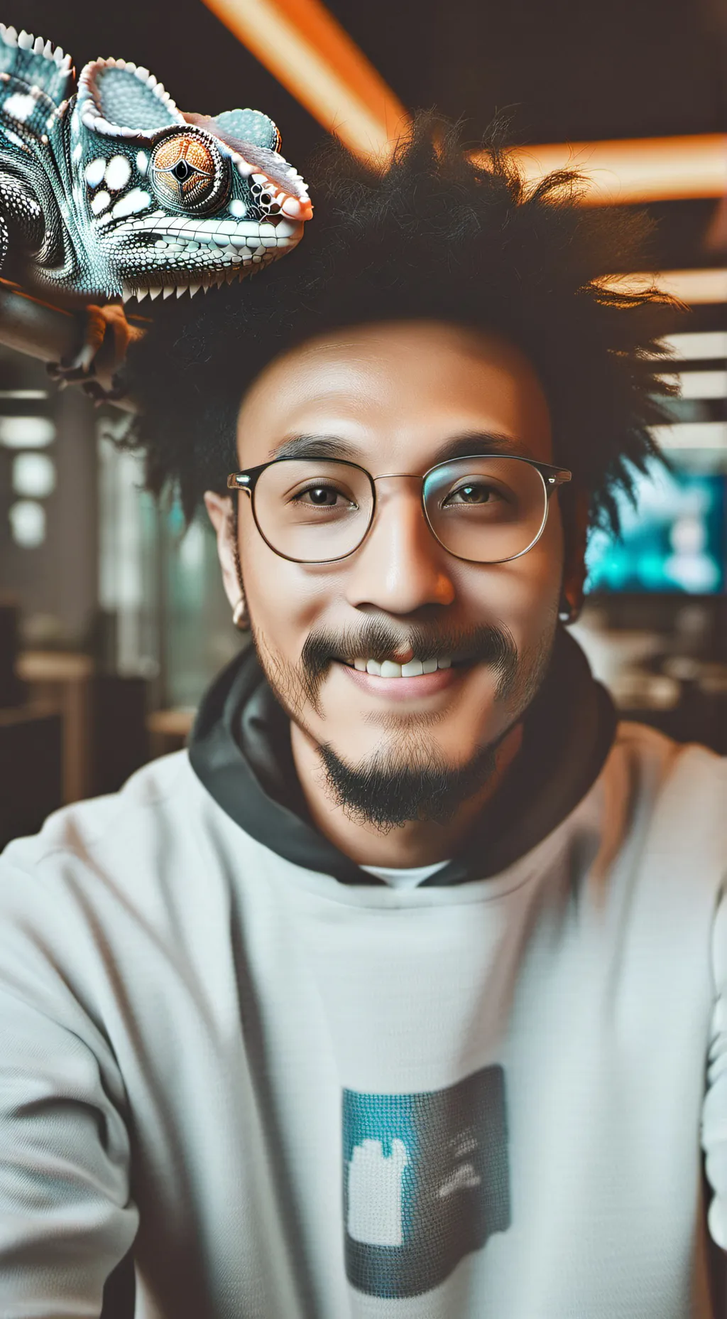 ai character: Pixel background