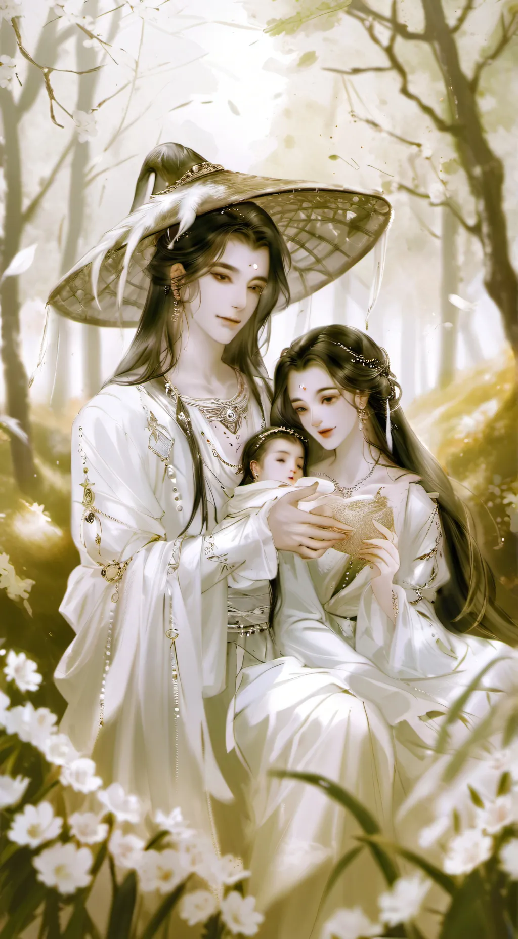 ai character: baby background