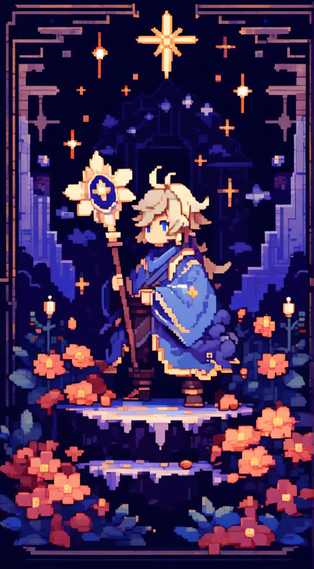 ai character: Pure vanilla  background