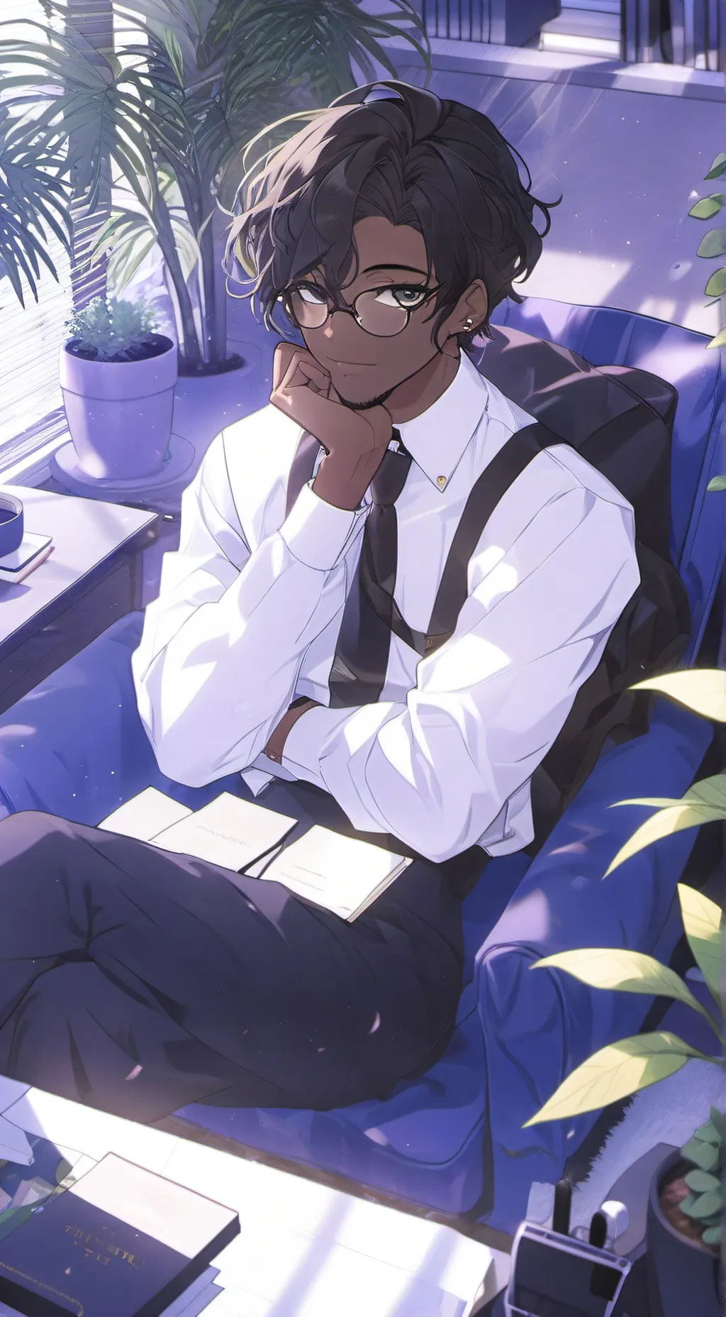 ai character: Dr.Dominique background