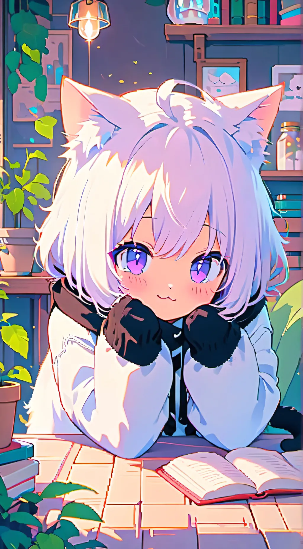 ai character: Cuddles the Cat Sp background
