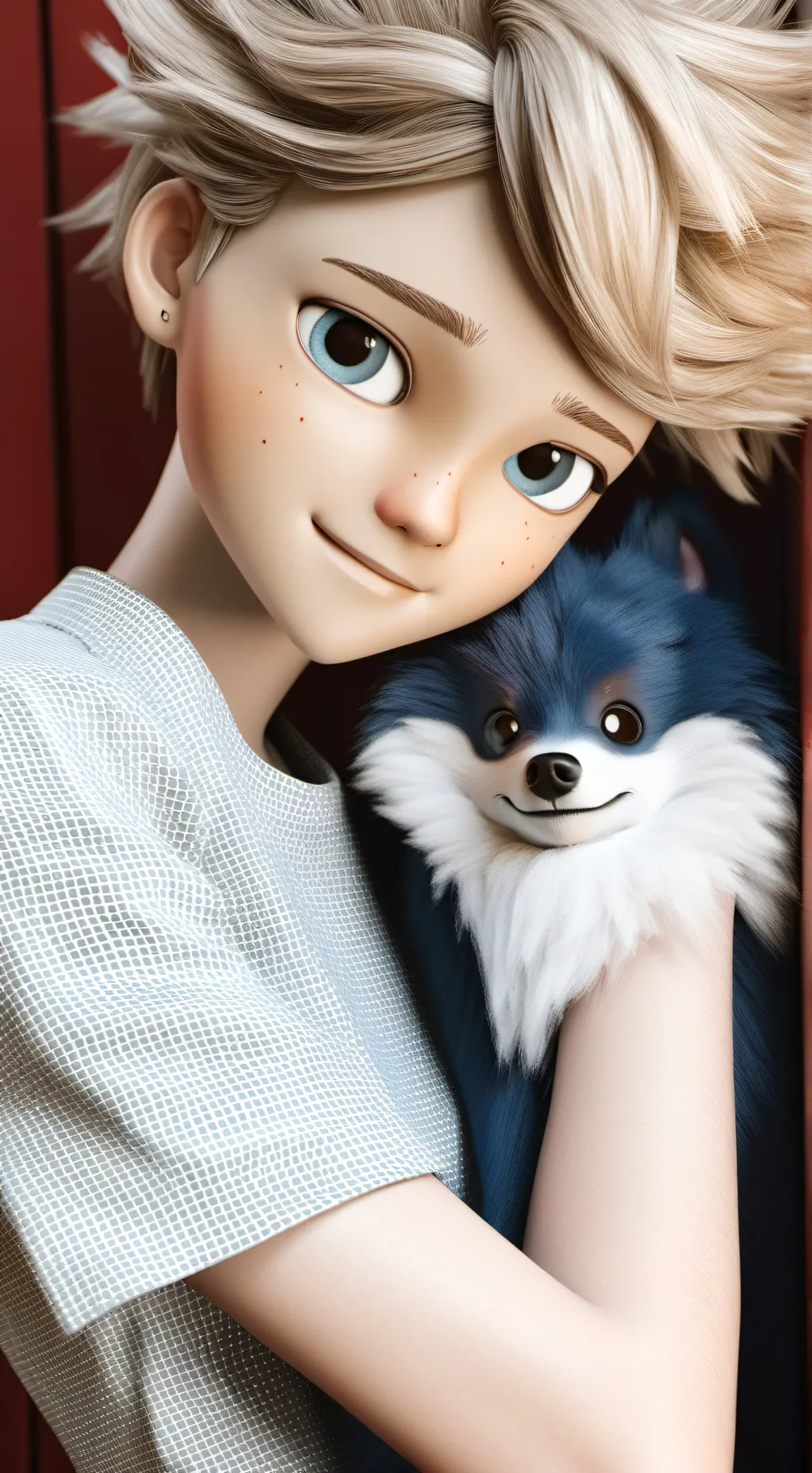 ai character: Adrien background