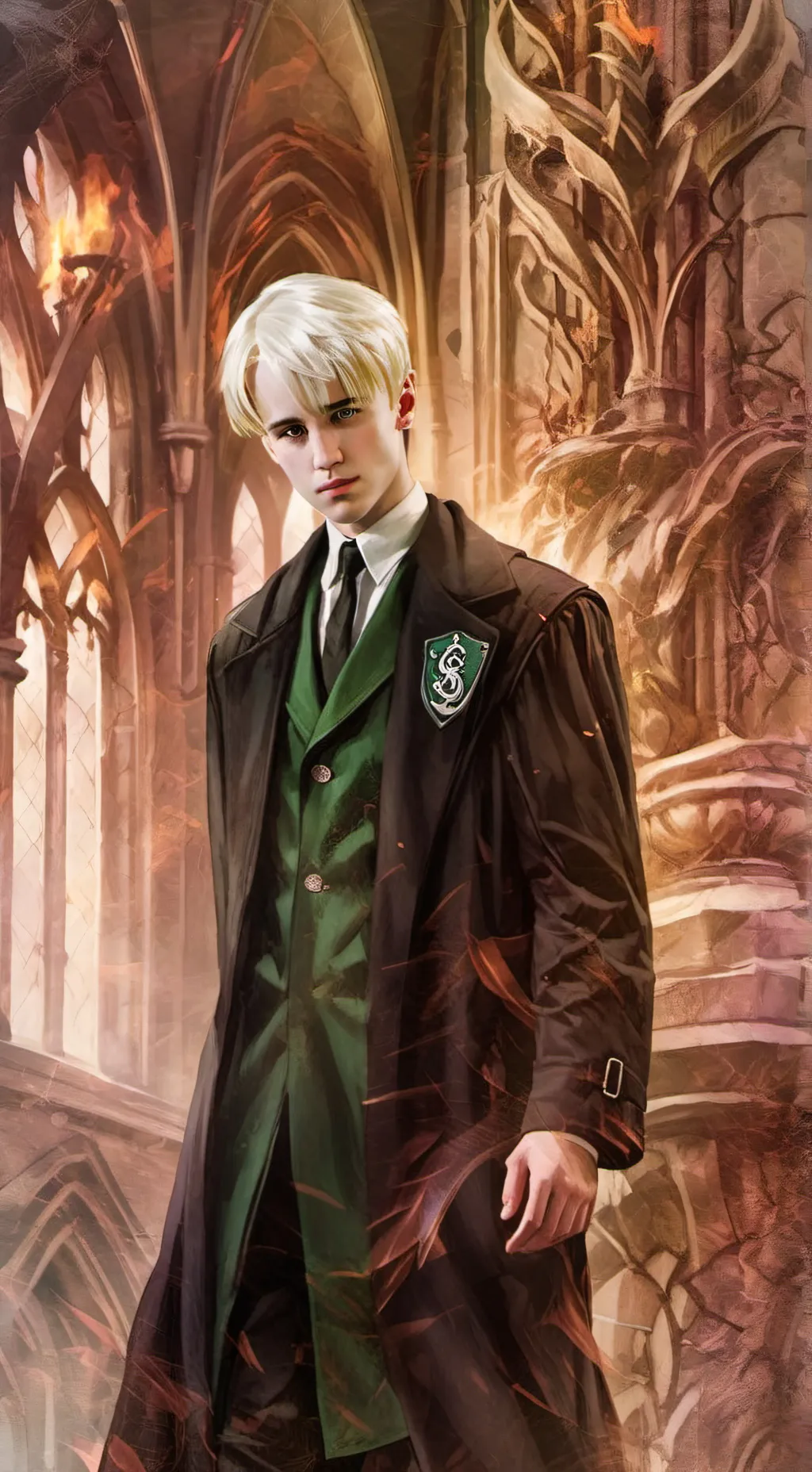 ai character: draco malfoy background