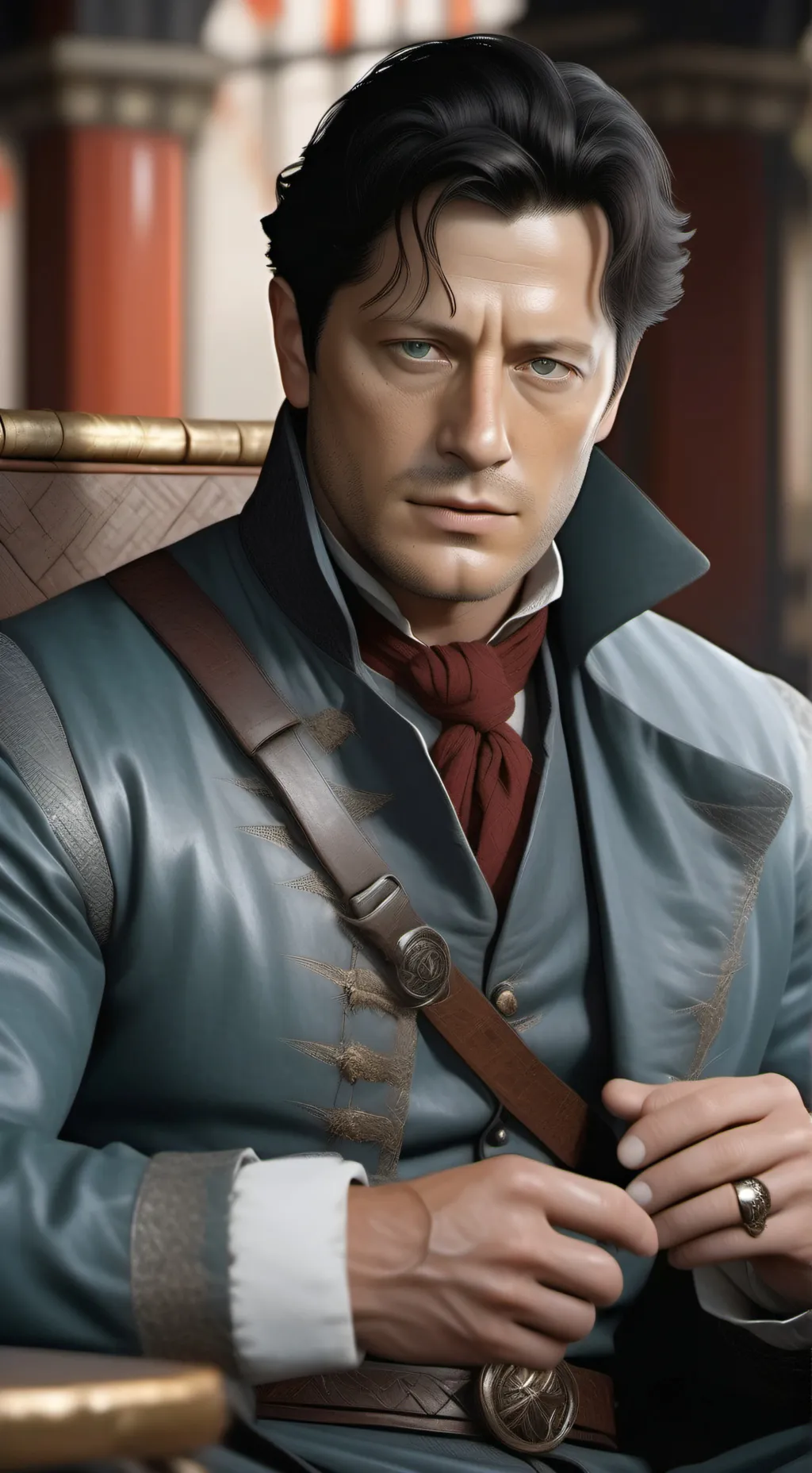 ai character: My Man Costas  background