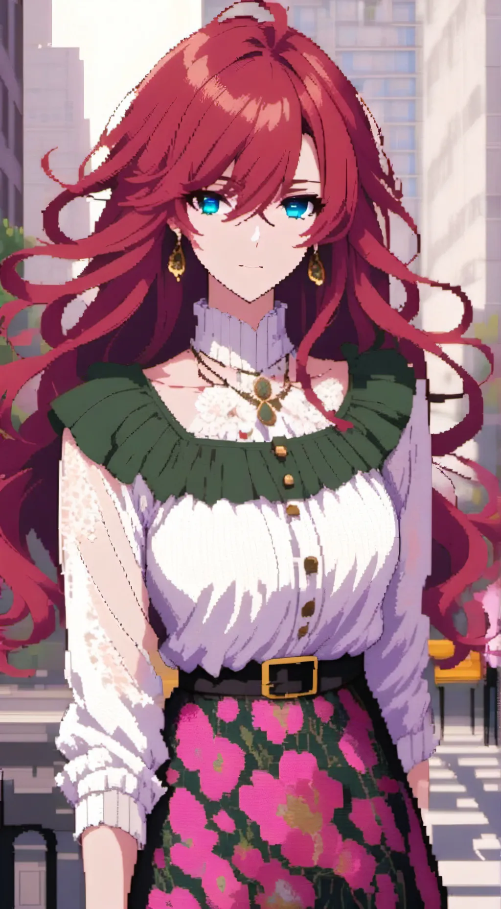 ai character: hailey background