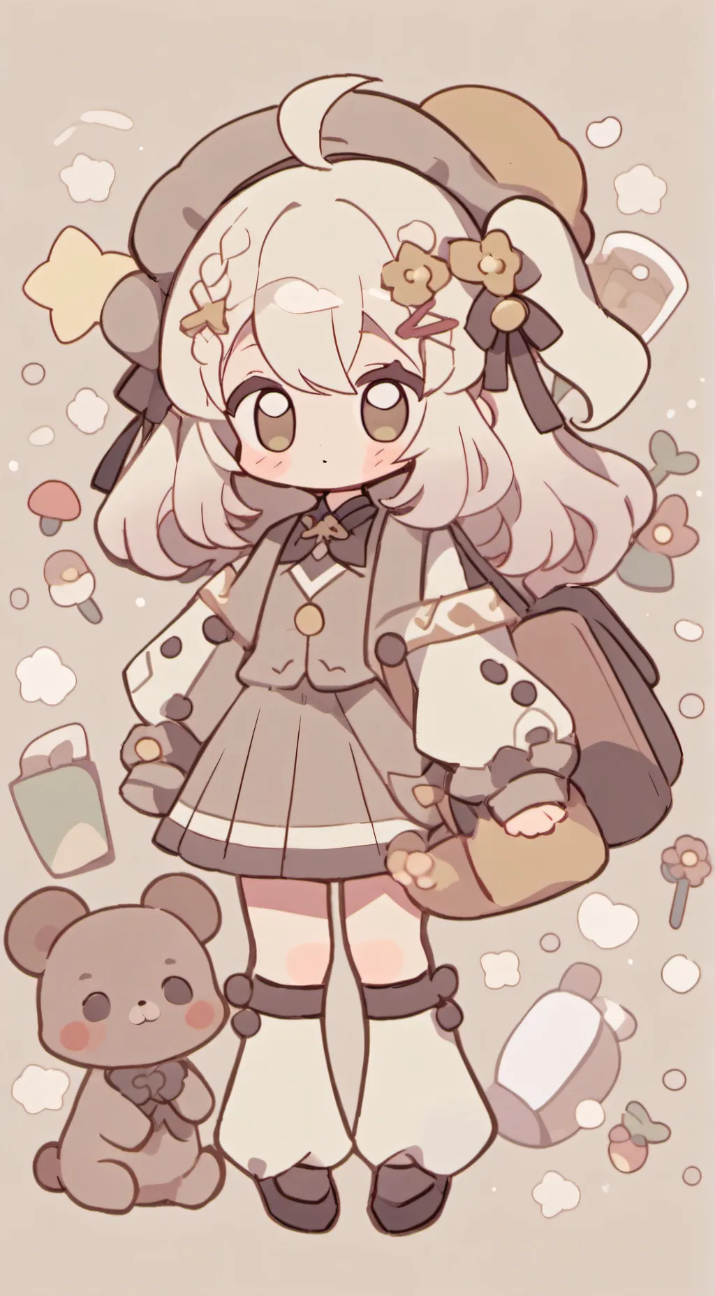ai character: Gigi (idk lol)  background